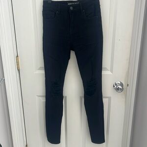 Express Black size size 2 high rise jeans